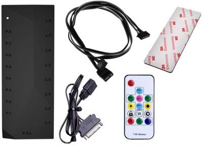 ID-Cooling Хаб для вентиляторов ARGB PWM HUB HA-02C