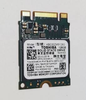Накопитель Kioxia BG3 128GB M.2 2230 NVMe PCIe Gen3 x2 TLC KBG30ZMS128G