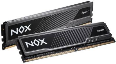 Оперативная память Apacer NOX DDR4 32GB (2x16GB) 3200MHz CL16 Kit AH4U32G32C28YMBAA-2