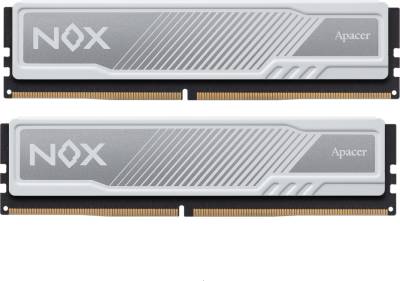 Оперативная память Apacer NOX White DDR4 16GB (2x8GB) 3600MHz CL18 Kit AH4U16G36C25YMWAA-2