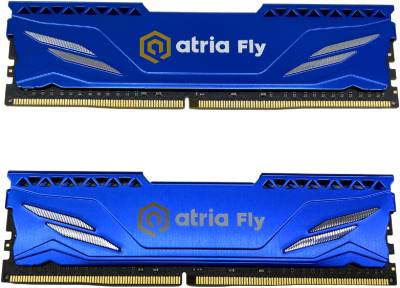 Оперативная память ATRIA Fly Blue DDR4 16GB (2x8GB) 3200MHz CL18 Kit UAT43200CL18BLK2/16