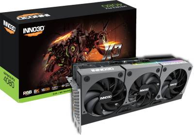 Видеокарта Inno3D GeForce RTX 4080 X3 16GB N40803-166X-187049N