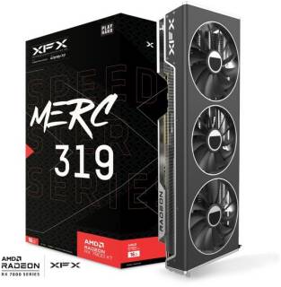 Видеокарта XFX Speedster MERC 319 Radeon RX 7800 XT BLACK Edition 16GB RX-78TMERCB9