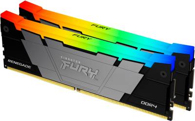 Оперативная память Kingston FURY Renegade RGB Black XMP DDR4 16GB (2x8GB) 4266MHz CL19 Kit KF442C19RB2AK2/16