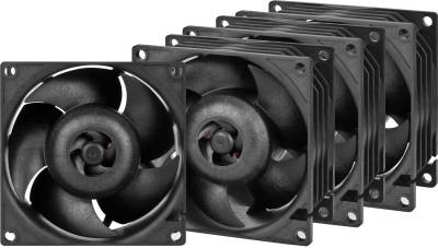 Вентилятор Arctic S8038-10K PWM (4-Pack) (ACFAN00291A) Black