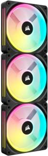 Вентилятор Corsair iCUE Link QX120 RGB PWM PC Fans Starter Kit with iCUE Link System Hub (CO-9051002-WW)