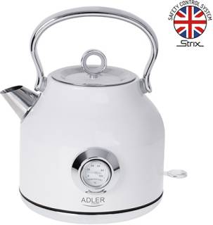 Электрочайник ADLER AD 1346 White