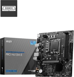 Материнская плата MSI PRO H610M-E