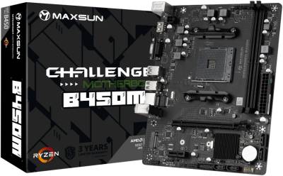 Материнская плата Maxsun Challenger B450M