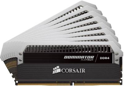 Оперативная память Corsair DOMINATOR Platinum DDR4 128GB (8x16GB) 2666MHz CL15 Kit CMD128GX4M8A2666C15