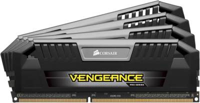 Оперативная память Corsair Vengeance Pro Black DDR3 32GB (4x8GB) 1600MHz CL9 Kit CMY32GX3M4A1600C9