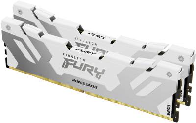 Оперативная память Kingston FURY Renegade Silver/White XMP DDR5 32GB (2x16GB) 7600Mhz CL38 Kit KF576C38RWK2-32