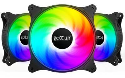 Вентилятор PCCooler FX 120 ARGB BK 3in1 Black