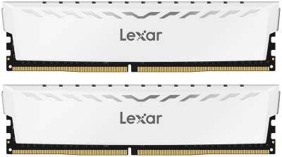 Оперативная память Lexar THOR White DDR4 16GB (2x8GB) 3600MHz CL18 Kit LD4BU008G-R3600GDWG