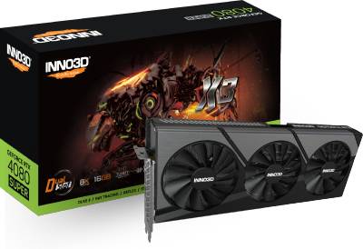 Видеокарта Inno3D GeForce RTX 4080 SUPER X3 16GB N408S3-166X-18703552