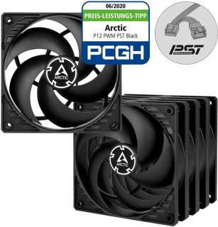 Вентилятор Arctic P12 PWM PST Value Pack (ACFAN00137A)