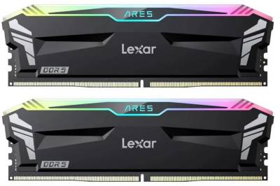 Оперативная память Lexar Ares RGB Black DDR5 32GB (2x16GB) 6800MHz CL34 Kit LD5U16G68C34LA-RGD