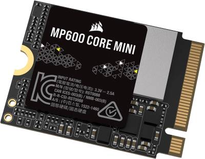 Внутренний HDD/SSD Corsair Core Mini 1TB M.2 2230 NVMe PCIe Gen4 x4 3D QLC CSSD-F1000GBMP600CMN