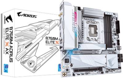Материнская плата Gigabyte Gigabyte B760M Aorus Elite X AX