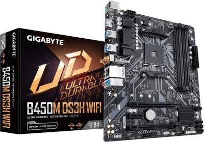 Материнская плата Gigabyte B450M DS3H WIFI