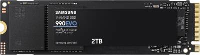 Внутренний HDD/SSD Samsung 990 EVO 2TB M.2 2280 NVMe PCIe Gen5 x2 TLC MZ-V9E2T0BW