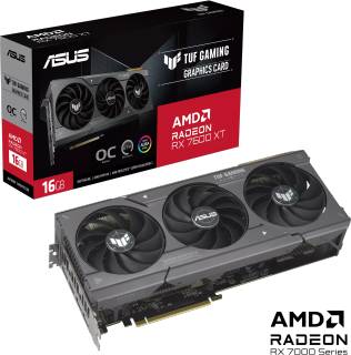 Видеокарта ASUS TUF Gaming Radeon RX 7600 XT OC Edition 16GB TUF-RX7600XT-O16G-GAMING