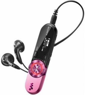 MP3 плеер Sony Walkman B163F 4Gb pink NWZ-B163FP