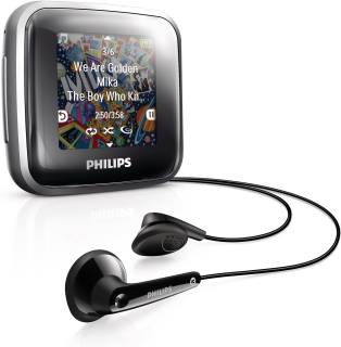 MP3 плеер Philips GoGear Spark 4Gb silver SA2SPK04S/02
