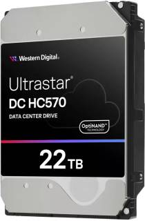 Внутренний HDD/SSD Western Digital UltraStar DC HC570 22TB SAS 7200rpm 512MB WUH722222AL5204