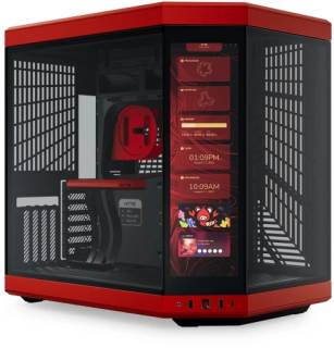 Корпус Hyte Y70 TOUCH (CS-HYTE-Y70-BR-L) Black-Red