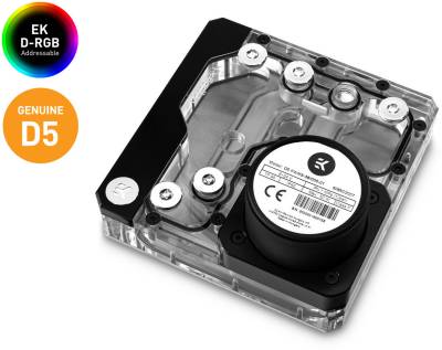 Кулер EKWB EK-Quantum Reflection Uni 140 D5 PWM D-RGB - Plexi 3831109827406