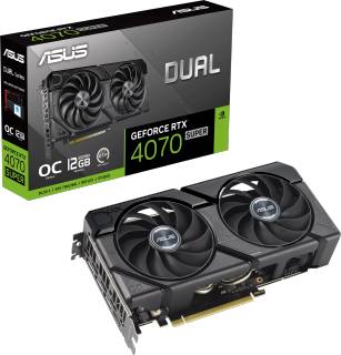 Видеокарта ASUS Dual GeForce RTX 4070 SUPER EVO OC Edition 12GB DUAL-RTX4070S-O12G-EVO