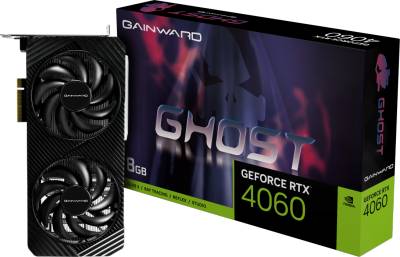 Видеокарта Gainward GeForce RTX 4060 Ghost 8GB NE64060019P1-1070B / 471056224-4045