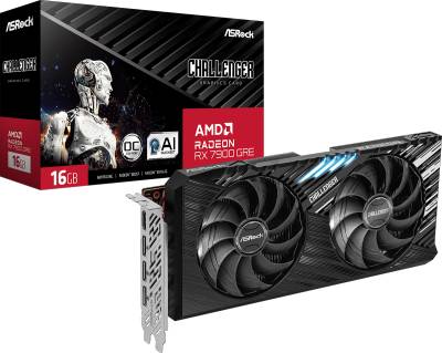 Видеокарта ASRock Radeon RX 7900 GRE Challenger 16GB OC RX7900GRE CL 16GO