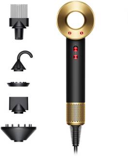 Фен Dyson HD07 Supersonic Onyx Black/Gold (533902-01)
