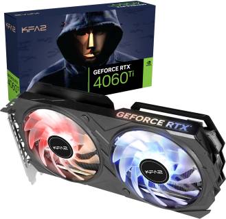 Видеокарта KFA2 GeForce RTX 4060 Ti 8GB EX 1-Click OC 46ISL8MD8AEK