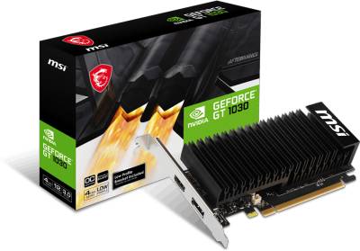Видеокарта MSI GeForce GT 1030 4GHD4 LP OC 4GB