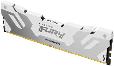 Оперативная память Kingston FURY Renegade Silver/White XMP DDR5 16GB 7600MHz CL38 KF576C38RW-16