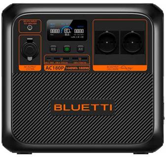 BLUETTI AC180P Solar Portable Power Station 1800W/1440Wh PB931255