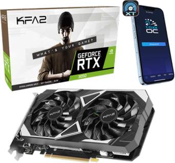 Видеокарта KFA2 GeForce RTX 3050 EX (1-Click OC Feature) 6GB 35NRLDMD9OEK