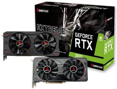 Видеокарта Biostar GeForce RTX 3070 8GB VN3706RM82