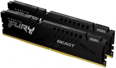 Оперативная память Kingston Fury Beast Black EXPO DDR5 32GB (2x16GB) 6000MHz CL30 KF560C30BBEK2-32