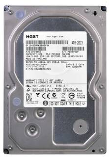 Внутренний HDD/SSD HGST Ultrastar 7K4000 3TB 7200rpm 64MB HUS724030ALA640 / 0F19455
