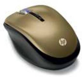 Мышка HP Wireless Optical Mobile mous (Gold) LP336AA