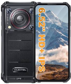 Смартфон Oukitel WP36 8/128GB Black 6931940743563  / 6931940752176