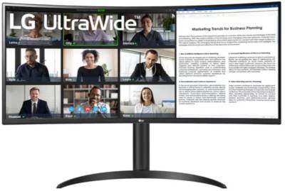 Монитор Lg 34 UltraWide Curved Monitor (34WR55QC) 34WR55QC-B.AEU