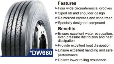 Шина Roadwing DW660 315/70 R22.5 154/150L
