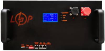 Аккумуляторная батарея LogicPower LiFePO4 51,2V - 230 Ah (11776Wh) (Smart BMS 200A/100А) з LCD метал RM LP23628