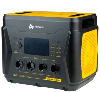 AlphaESS Black Bee 2000 Portable Power Station 2040W/2203Wh BLACKBEE-2000