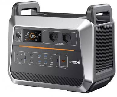 CTECHi Portable Power Station 1800W/1536Wh ST2000